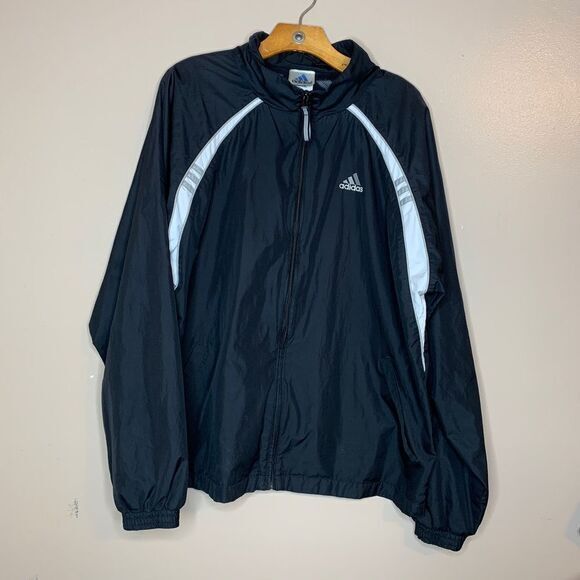 Vintage Adidas Rain Jacket Windbreaker L‎ - Picture 1 of 4
